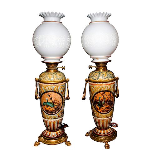PAIR ROYAL DOULTON FLORENCE