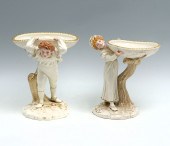 PAIR ROYAL WORCESTER SWEET MEA