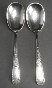 PAIR S. KIRK & SON 'MAYFLOWER-