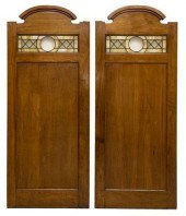 (PAIR) SALOON STYLE DOORS, KAN