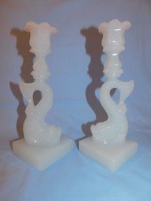 PAIR SANDWICH DOLPHIN CANDLEST