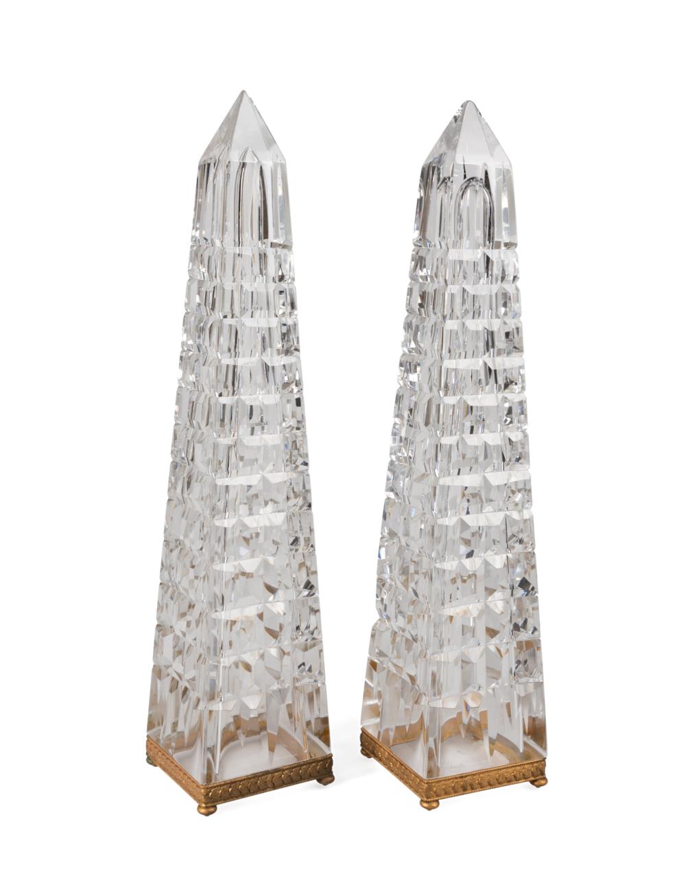 PAIR SCHNEIDER ORMOLU MOUNTED
