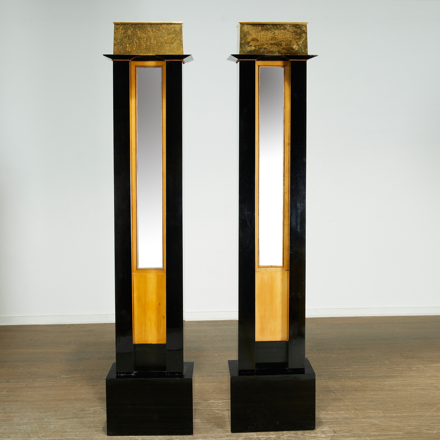 PAIR SECCESSIONIST TALL