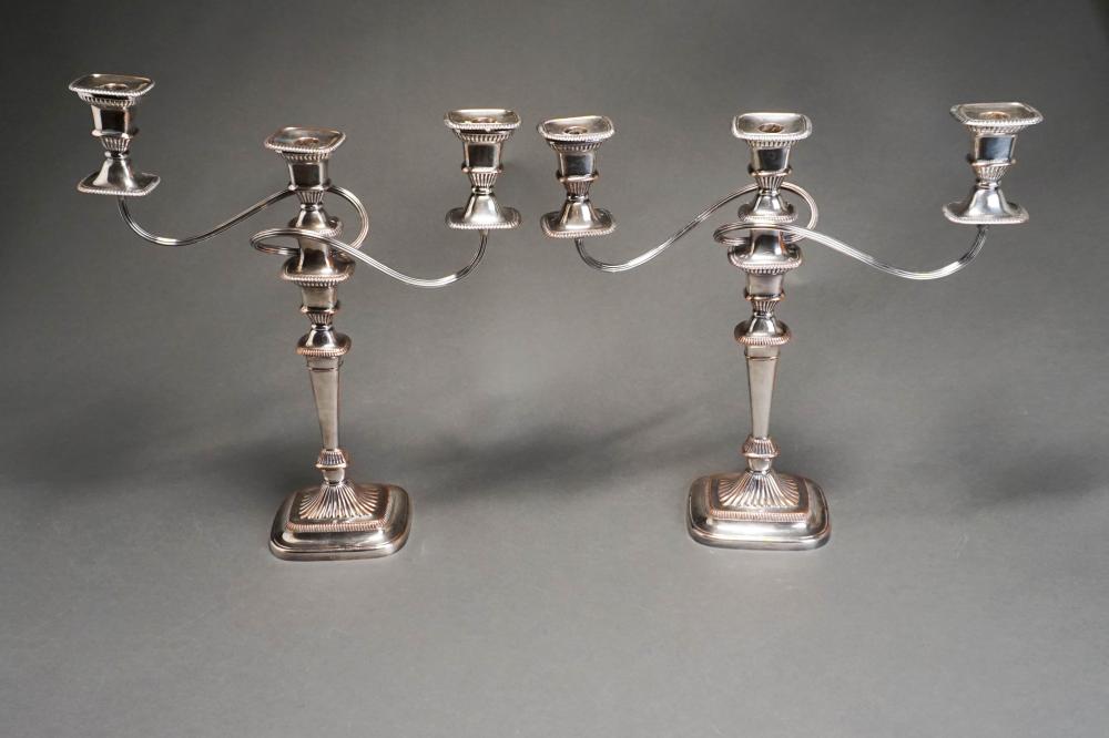 PAIR SHEFFIELD SILVERPLATED