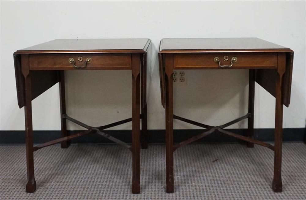 PAIR SHERRILL GEORGIAN STYLE INLAID
