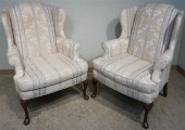 PAIR SHERRILL QUEEN ANNE STYLE
