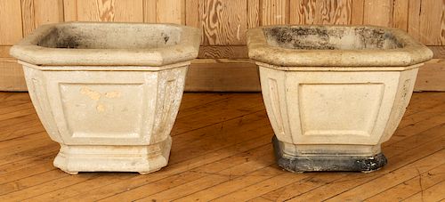 PAIR SIGNED GALLOWAY TERRACOTTA