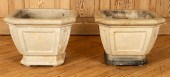 PAIR SIGNED GALLOWAY TERRACOTT