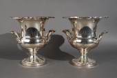 PAIR SILVERPLATE CAMPANIA-FORM