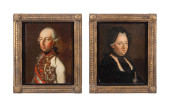 PAIR, SMALL 19TH C. OILS OF AU