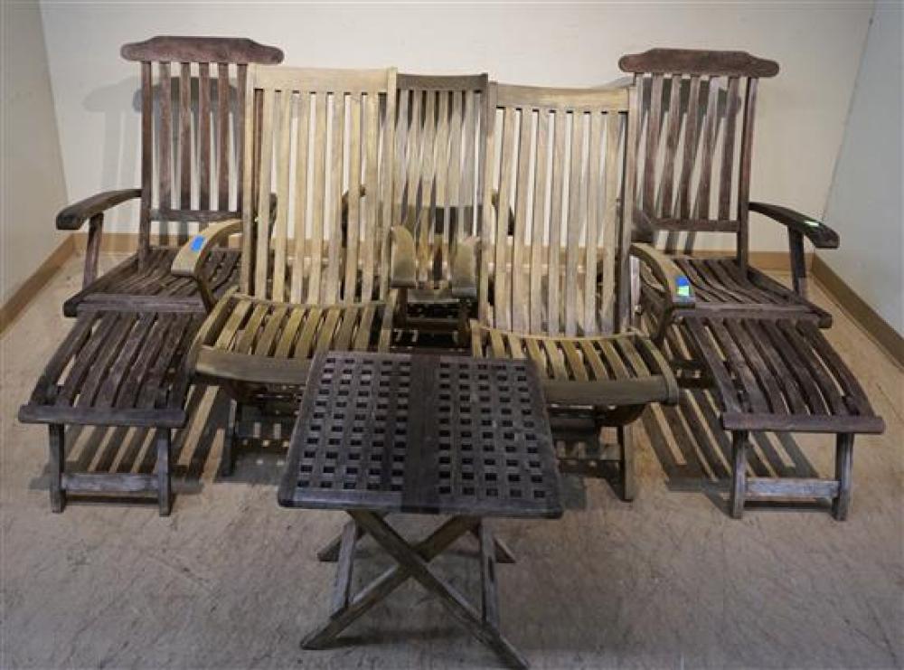 PAIR SMITH & HAWKEN OUTDOOR TEAK