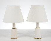 PAIR SOHOLM DANISH CERAMIC TAB