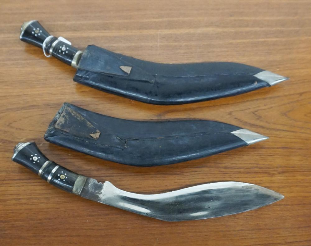 PAIR SOUTH ASIAN KUKRI KNIVESPair