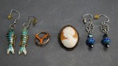 PAIR SOUTHEAST ASIAN ENAMEL DE