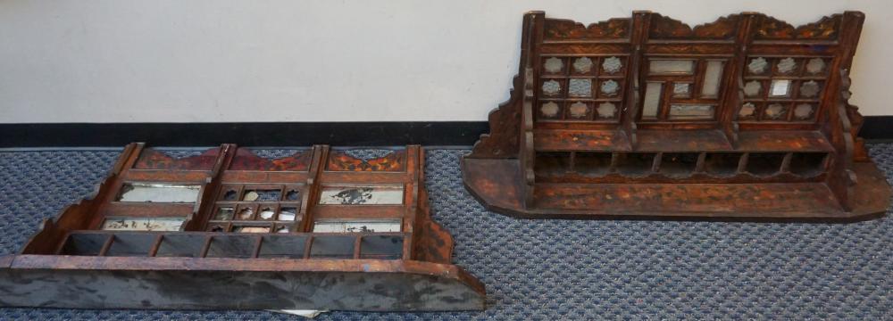 PAIR SOUTHEAST ASIAN PAINTED