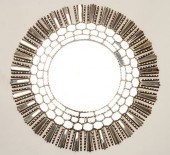 PAIR STARBURST MIRRORS MANNER