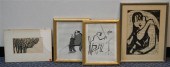 PAIR STEINBERG LITHOGRAPH OF M