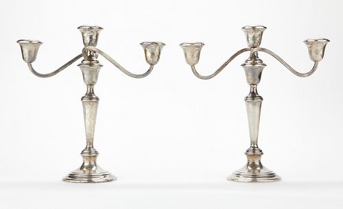 PAIR STERLING SILVER GORHAM
