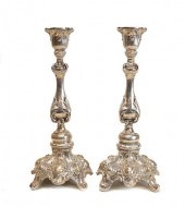 PAIR STERLING SILVER SABBATH C