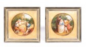 PAIR, STYLE OF FRAGONNARD OILS