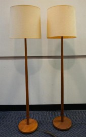 PAIR SWEDISH MID-CENTURY TEAK