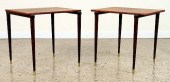 PAIR SWEDISH MODERN ROSEWOOD T