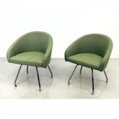 Pair swivel chair for Haworth.