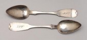 Pair Tennessee coin silver spo