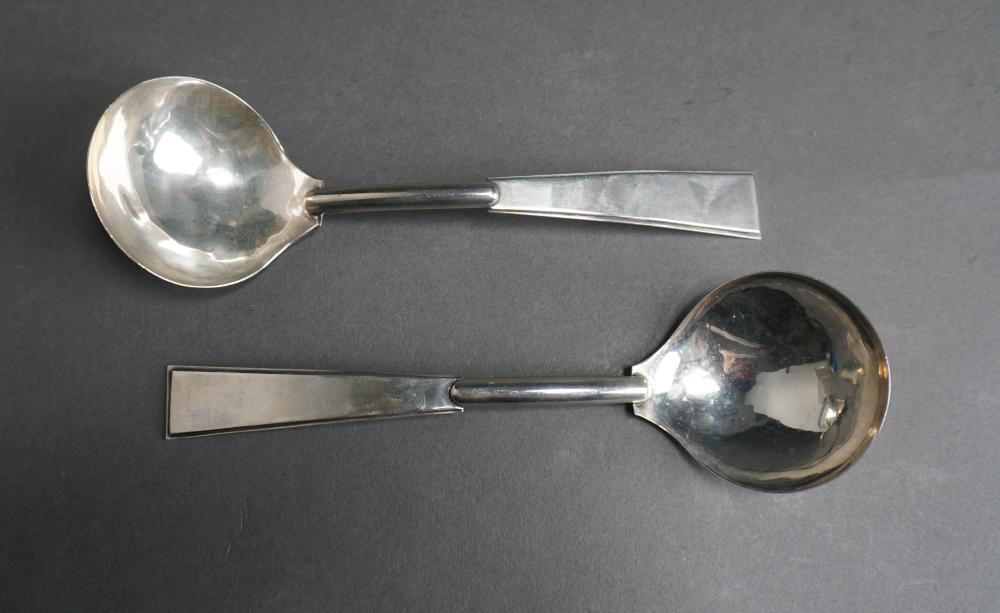 PAIR TESTED HIGH-PURITY SILVER