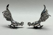 PAIR TESTED STERLING SILVER MI