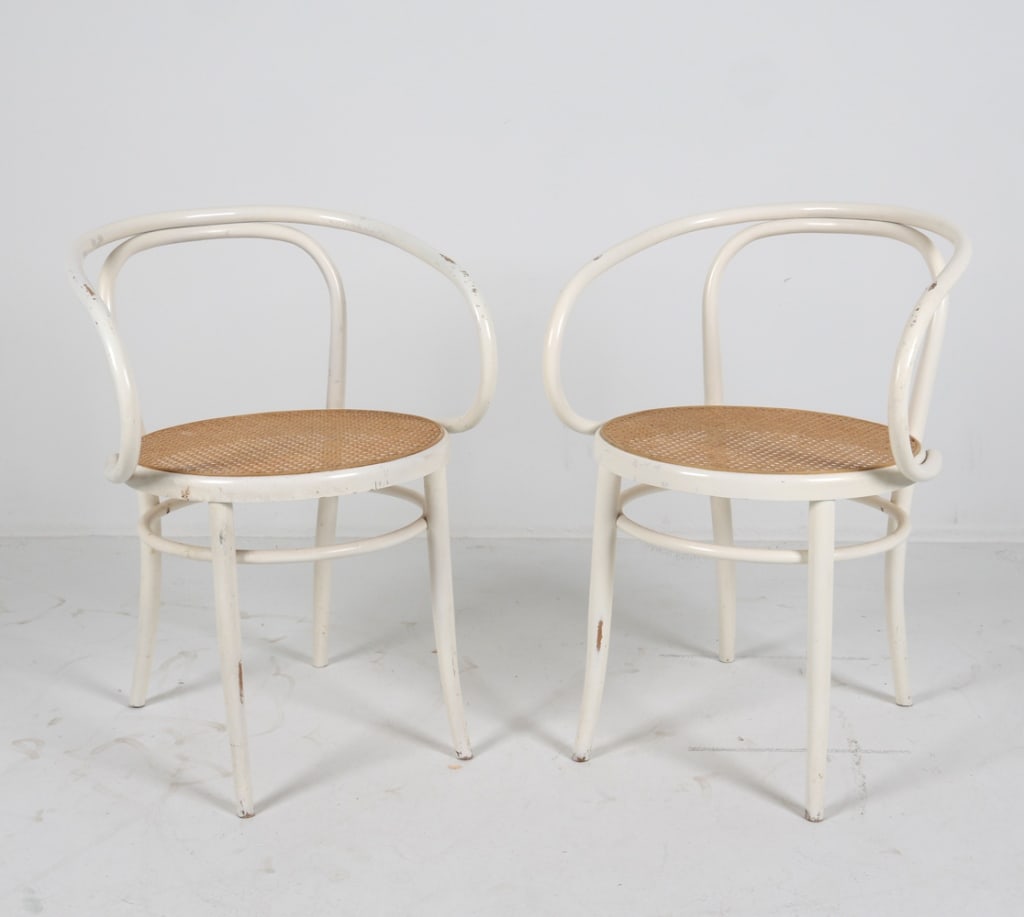 PAIR THONET 209 BENTWOOD BEECH