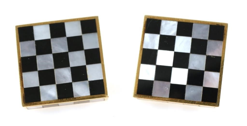 PAIR TIFFANY & CO 18K