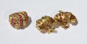 PAIR TIFFANY & CO. 18K YELLOW