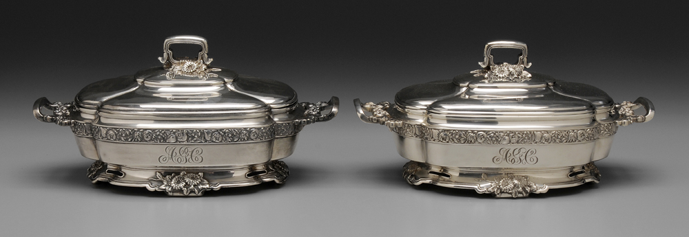 Pair Tiffany Sterling EntrÃ©e