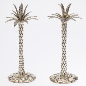 PAIR TIFFANY STERLING SILVER P