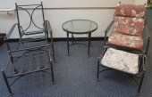 PAIR TUBULAR METAL ADJUSTABLE