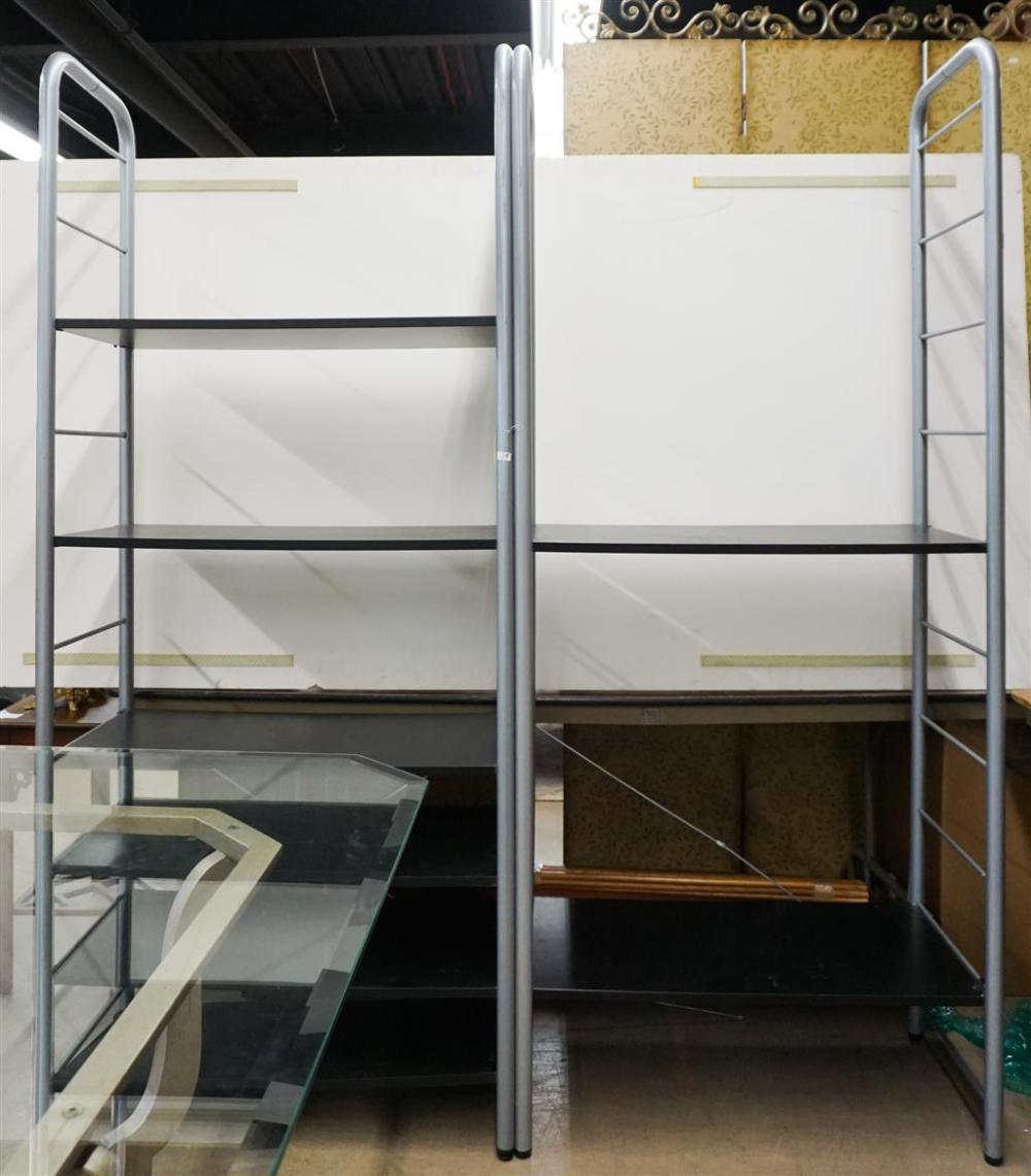 PAIR TUBULAR METAL WALL UNITSPair