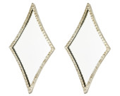 PAIR UTTERMOST SILVER LEAF DIA