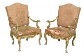 PAIR VENETIAN BAROQUE PARCEL G
