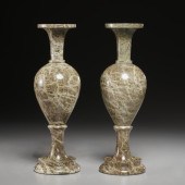 PAIR VICTORIAN CORNISH SERPENT
