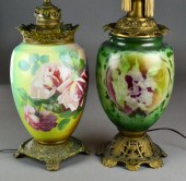 Pair Victorian Porcelain & Bra