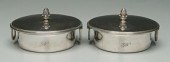 Pair Viennese silver entre&eac