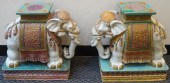 PAIR VIETNAMESE POLYCHROME CER