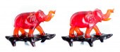 PAIR, VINTAGE BAKELITE FIGURES