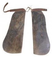 (PAIR) VINTAGE COWBOY CHAPS BY