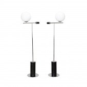 PAIR VINTAGE DOMUS MODERN BLAC