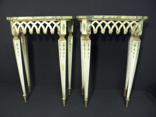 Pair vintage Italian Venetian