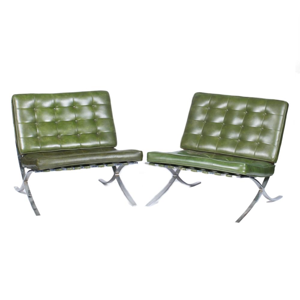 PAIR VINTAGE MID CENTURY LUDWIG