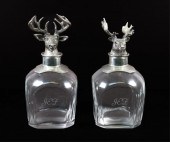 PAIR, VINTAGE POTTERY BARN STA