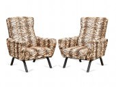 PAIR VINTAGE ZANUSO STYLE LOUN